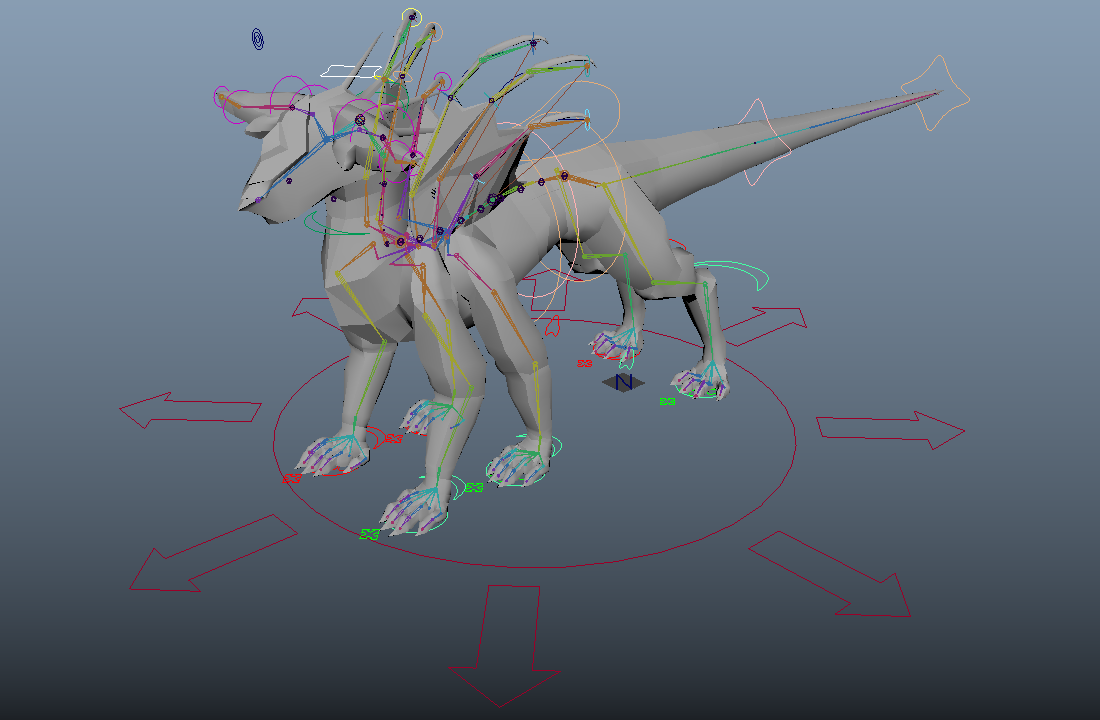 low poly model of xerxes