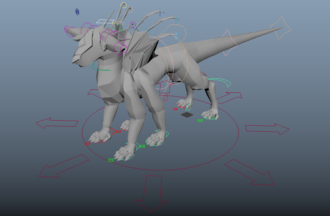 low poly model of xerxes